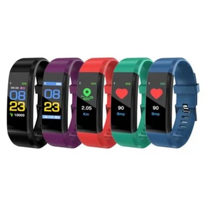 Step Counting Sports Bracelet Fitness Tracker Smart Bracelet Intelligent Watch - Zdjęcie 1 z 16