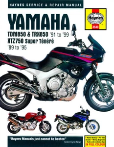 Haynes Workshop Manual For Yamaha TDM 850 (Mark.1) (3VD7) 1994 - Picture 1 of 2