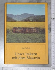 sach fach imker hand buch alt unser imkern mit dem magazin karl pfefferle gebr - Foto 1 di 7