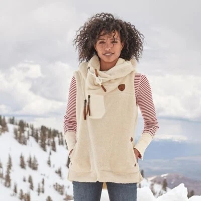 Chaleco SUNDANCE CATALOG WANAKOME Freya Sherpa Talla X Pequeño Foto 1 de 4