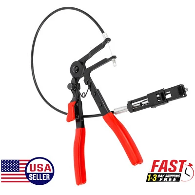 24" Flexible Hose Clamp Plier Wire for Car Truck Fuel Oil Water Pipe Repair - Image 1 of 4