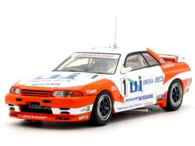 INNO64 NISSAN Skyline GT-R (R32) - #1 Unisia Jecs - 1993 - JTC - INNO 1:64