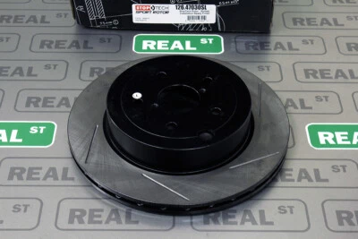 StopTech Sport Slotted Brake Rotor Rear Left for WRX STi 2008-2017 EJ257 - Image 1 of 4