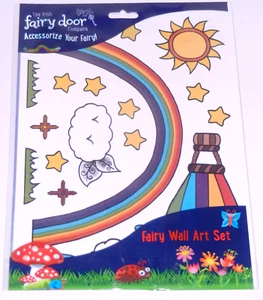 The Irish Fairy Door Company Sticker Set - Wall Art Xmas Christmas m5 - Picture 1 of 9