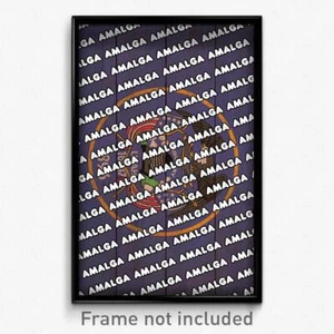 Amalga Utah Poster (UT City Souvenir 11x17 Town Print) - Picture 1 of 1