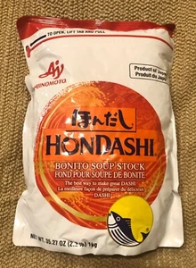 AJINOMOTO HONDASHI BONITO SOUP STOCK 2.2 lbs Best by 12-12-2025 FREE US SHIP! - Picture 1 of 3