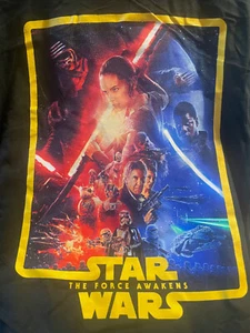 XL Star Wars The Force Awakens T-shirt 100% Cotton NWOT Collectible Authentic - Picture 1 of 4
