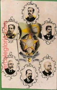 ah2841 - BRAZIL - VINTAGE POSTCARD Postal Antigua - 1909 - Picture 1 of 1