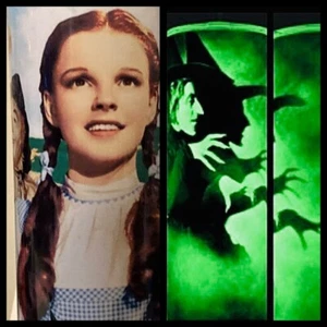 The Wizard of Oz 20oz Tumbler Set Deal. The Wicked Witch Glows Green! - Picture 1 of 10