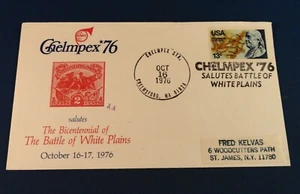 Cover: CHELMPEX '76- Salutes Battle of White Plains - Oct. 16 1976 - - Picture 1 of 6