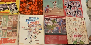 PhiladelphiaPhillies YearbooksLot &1983 WorldSeriesProgram & Calendar Grail RARE - Picture 1 of 19