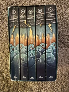Percy Jackson and the Olympians Hardcover Boxed Set Percy Jackson the Olympians - Picture 1 of 6