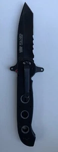 CRKT M16-14SFG Special Forces Folding Knife - 3.875" Serrated Black Tanto Blade - Picture 1 of 10