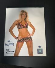 KELLY KELLY Signed 8x10 Photo  2006 WWE Autograph Framed