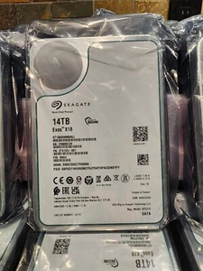Seagate Exos X18 14TB SATA 6Gb/s 3.5" Enterprise HDD (ST14000NM000J) - Picture 1 of 3