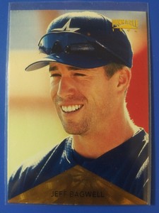 1996 Pinnacle Jeff Bagwell Card #10 Houston Astros HOF MLB