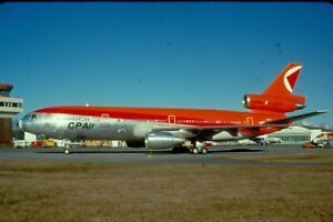 C-GCPE  CP AIR  DC-10-30        ORIGINAL FUJI  SLIDE  
