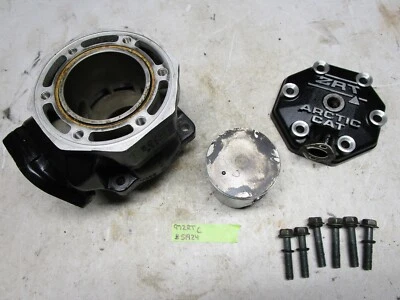 97 Arctic Cat ZRT 600 雪地摩托车气缸活塞和头 3005-358 3004-771 — 第 1/4 张图片