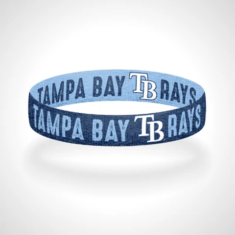 Reversible Tampa Bay Rays Bracelet Wristband Rays Up Rays Nation Cover