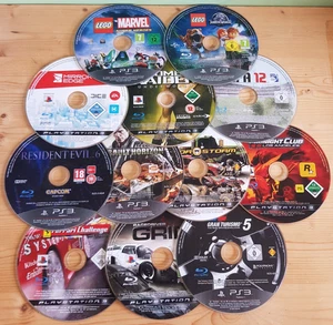 12x PS3 PAL Disc Only Spiele Lego Dirt GRAN 5 Raider FERRARI Grid EVIL etc / REE - Bild 1 von 1