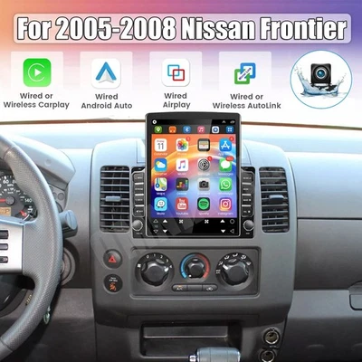 Radio estéreo GPS para automóvil 64G Apple CarPlay Android 15 para Nissan Frontier 2015-2021 Foto 1 de 4