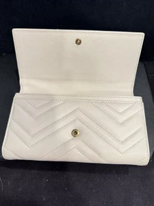 Gucci GG Marmont Continental Geldbörse in Creme LS(345820) - Bild 1 von 16