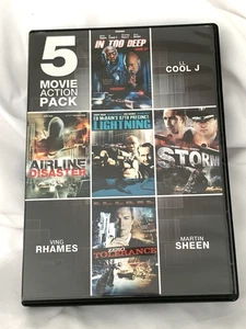 5 Movie Action Pack, Vol. 3 (DVD, 2012) W/CASE/ships fast tracking - Picture 1 of 4