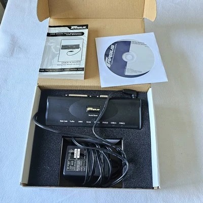 Targus Portable Audio Video Device USB Port Replicator PA090 Ethernet Manuel CD - Image 1 of 4