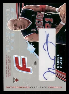 2002-03 SPx #101 Marcus Fizer JSY AU - Picture 1 of 2