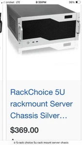 Rack Choice 5HE RackMount Servergehäuse NEU! - Bild 1 von 11