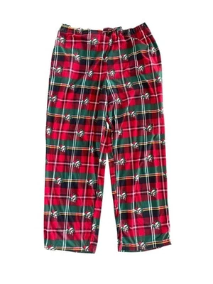 Pantalones de salón de Navidad Buc-ee's 2XL elásticos y con cordón cintura bolsillos de franela Foto 1 de 4