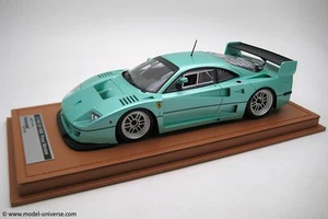 Tecnomodel - 1:18 Ferrari F40 LM 1996 Light Metallic Blue (With Showcase) - L... - Picture 1 of 4