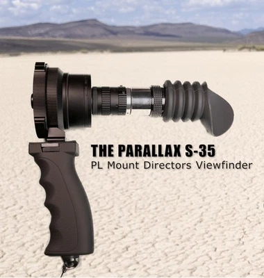 Visor PL Mount Directors. Super 35 mm de Parallax Co. Los Angeles Foto 1 de 4