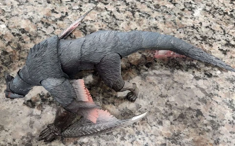 Monster Hunter Action Figure Nargacuga - no box, no stand/hunter Cover