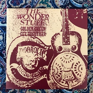 THE WONDER STUFF- GOLDEN GREEN/GET TOGETHER- 7" 45rpm Vinyl Single Record UK - Picture 1 of 6