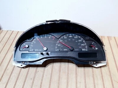 2000-2002 Lincoln LS Instrument Cluster 133,210 Miles ID 1W4F10849BC w/V-8 Motor - Image 1 of 4