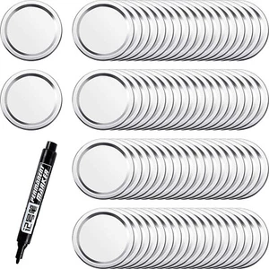 70/86mm Mouth Canning Lids and Bands Split-Type Leak-proof Replacement Seal Lids - Picture 1 of 7