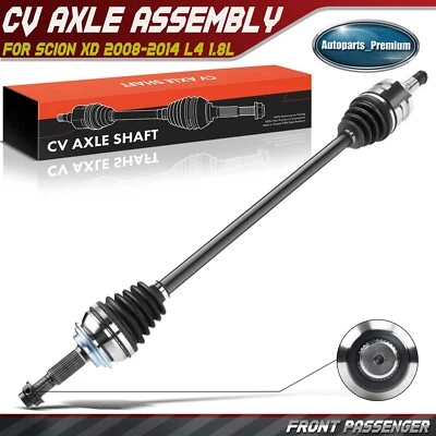 前右乘客 CV 轴组件适用于 Scion XD 2008 2009 2010 - 2014 L4 1.8L — 第 1/4 张图片