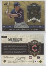 2006 SP Legendary Cuts Baseball Chronology /550 Ryne Sandberg #BC-RS HOF