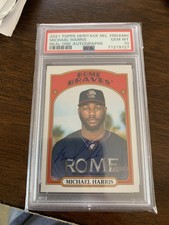 2021 Topps Heritage Minor League Real One Autographs #ROA-MH PSA 10!! 🔥🔥🔥