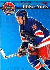1999-00 Pacific Prism Holographic Blue #93 Mike York