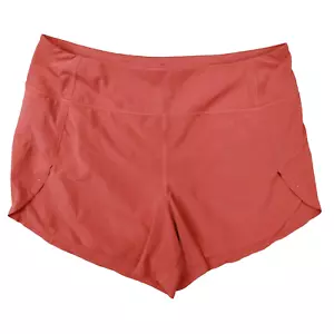 Athleta Women's Run with It 4.5" Short Red Clay size 1X style 657671 Lined - Picture 1 of 10