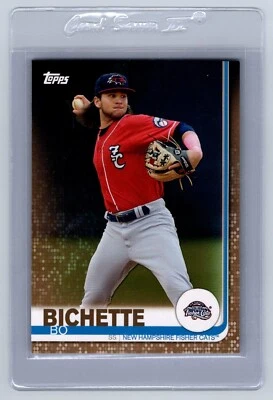 2019 Topps Pro Debut Bo Bichette Gold /50 Rookie Card #34 RC Toronto Blue Jays - Image 1 of 2