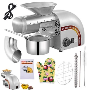 Commercial Automatic Oil Press Machine Stainless Steel Oil Extractor - Picture 1 of 11