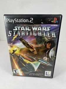 Star Wars Starfighter (Sony Playstation 2 PS2) Completo - Imagen 1 de 3