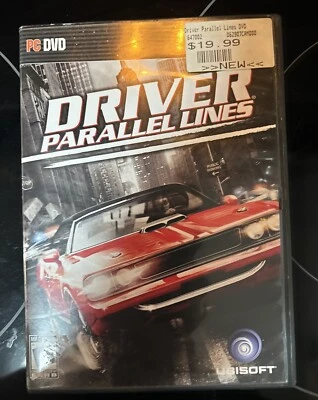 Driver Parallel Lines - PC DVD-ROM WINDOWS XP VISTA WITH MANUAL Free Shipping - Image 1 of 4