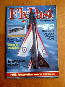 2nd Issue of Flypast Magazine, July/August 1981 Bi-Monthly Edition No 2 - Picture 1 of 1
