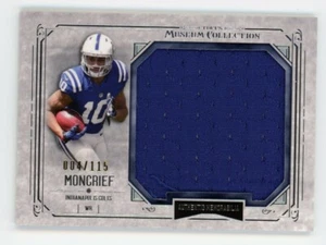2014 Topps Museum DONTE MONCRIEF Rookie JERSEY #/115 OLE MISS REBELS MISSISSIPPI - Picture 1 of 1