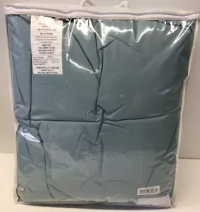 The Company Store LaCrosse LoftAIRE TWIN XL Down Alt. Comforter-Sea Mist - Picture 1 of 3