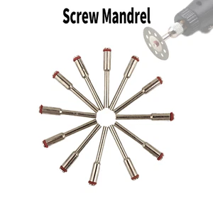 10Pcs 2.35/3mm Cut off Wheel Screw Mandrel Arbor Shank Accessories F Rotary Tool - Picture 1 of 9